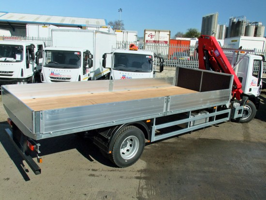 18 tonne Crane Lorry Front with Mount Loader 04