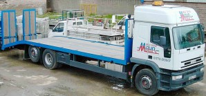26t GVW Beavertail Plant Transporter Lorry Rental from Maun Motors Self Drive Commercial Vehicle Hire