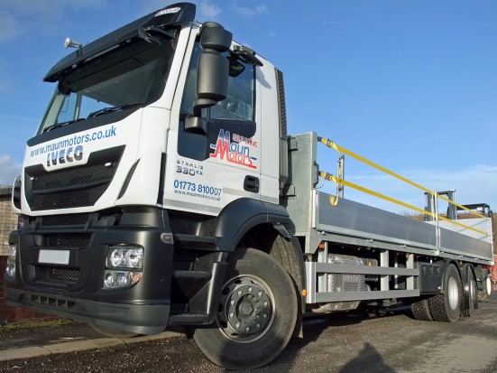 26 tonne Moffett Dropside Day Cab Rental 04