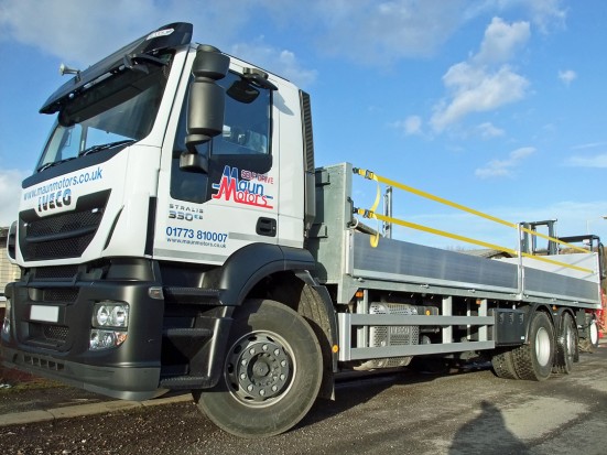 26 tonne Moffett Dropside Day Cab Rental 07