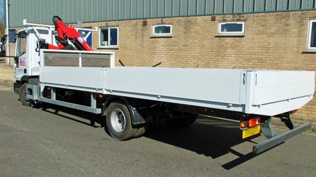 7-5 tonne Crane Lorry Hire Front Mount Loader Rental 04