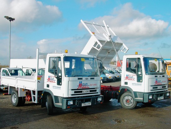 7.5 tonne Tipper Lorry Rental