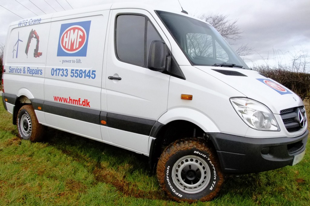 Specialist Commercial Vehicle Hire from Maun Motors Self Drive - Mercedes-Sprinter 4x4 Panel Van - Specialised van hire, specialist lorry hire, specialist van hire, specialised vehicle hire