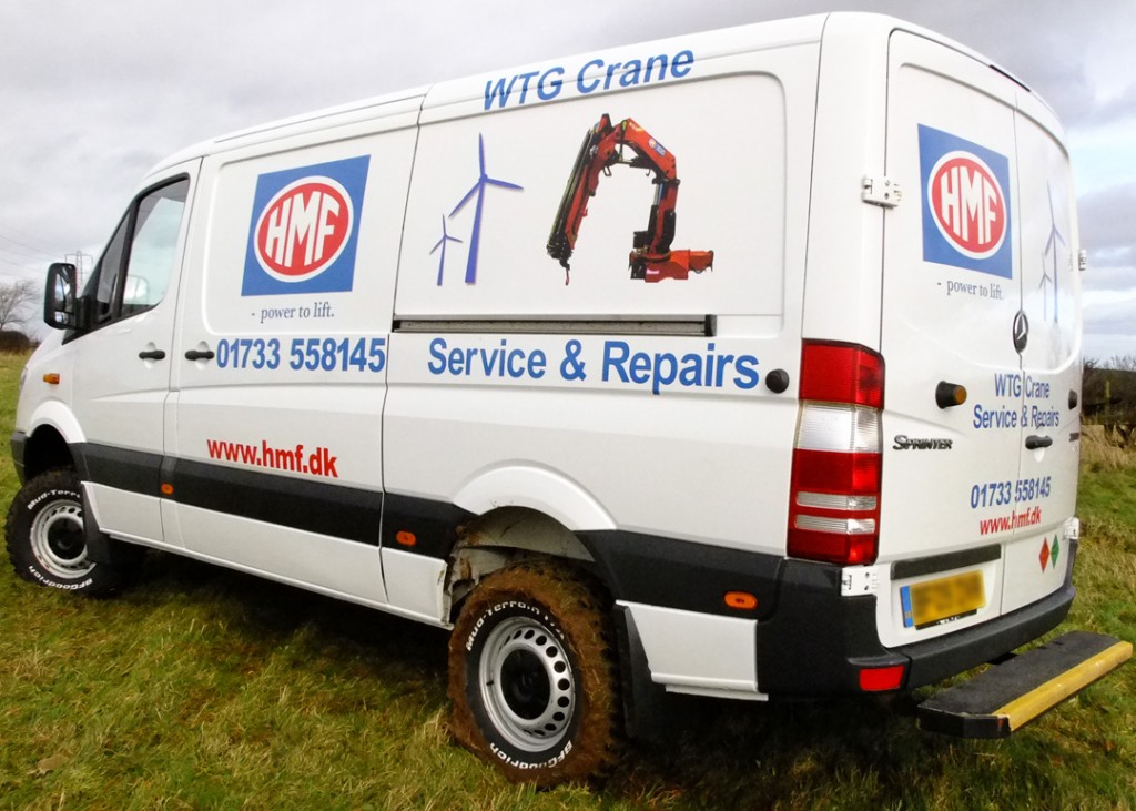 Specialist Commercial Vehicle Hire from Maun Motors Self Drive - Mercedes-Sprinter Four Wheel Drive Panel Van - Specialised van hire, specialist lorry hire, specialist van hire, specialised vehicle hire