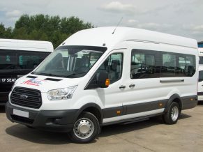 PSV 17 seat minibus hire - Maun Motors Self Drive commercial vehicle rental Derbyshire - PSV Minibuses available