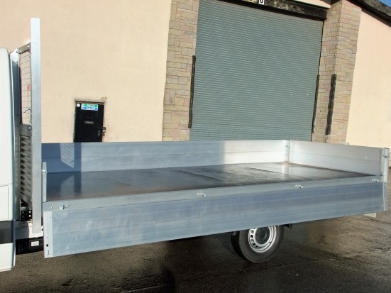 VW Crafter 16 foot Dropside Rental 05