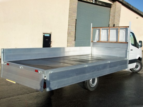 VW Crafter 16 foot Dropside Rental 08
