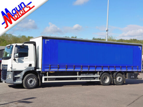 Daf Cf 26t Curtain Side Single Cab 2019 Hire 02