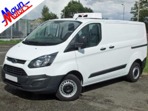 SWB Fridge Van Hire - Chiller Van Rental - Ford Transit Refrigerated Fridge from Maun Motors Self Drive, East Midlands reefer van rental