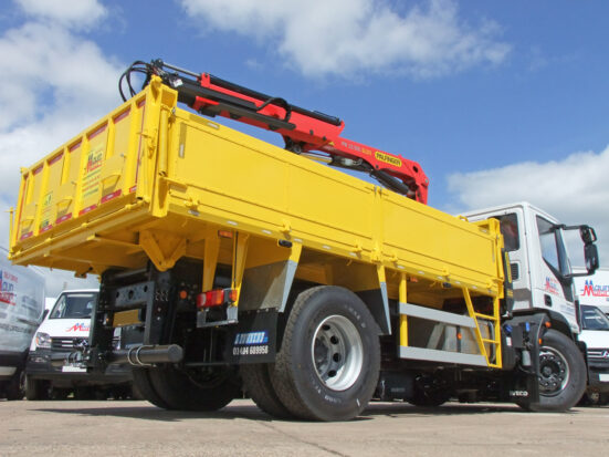 Iveco Eurocargo 18t Tipper Grab Hotbox Euro6 Hire 17