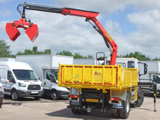 Iveco Eurocargo 18t Tipper Grab Hotbox Euro6 Hire 34