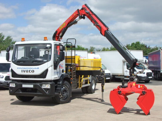 Iveco Eurocargo 18t Tipper Grab Hotbox Euro6 Hire 81