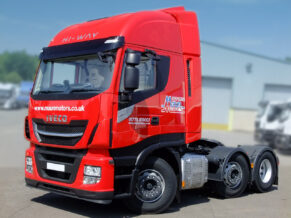 Euro 6 Tractor unit hire - Iveco Stralis HI-WAY long distance sleeper cab lorry rental - London ULEZ compliant