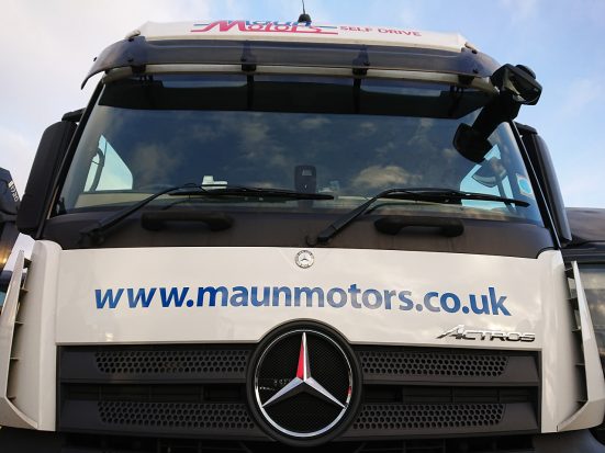 Mercedes-Benz Actros Euro 6 tractor unit hire 05
