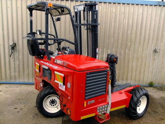 Moffett M5 Truck Mounted Fork Lift Rental 08