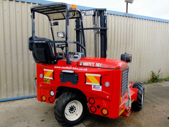 Moffett M5 Truck Mounted Fork Lift Rental 10