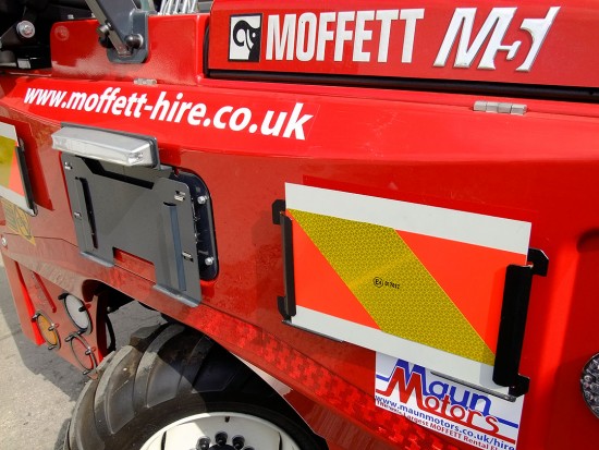 Moffett M5 Truck Mounted Fork Lift Rental 14